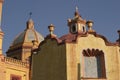 The colonial architecture, Cadereyta de Montes in Queretaro Royalty Free Stock Photo