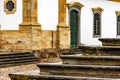 Colonial architecture of the historic city of Mariana Royalty Free Stock Photo