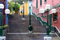 Colonial Architecture in Lima, Peru Royalty Free Stock Photo