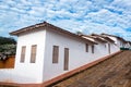 Colonial Architecture and Sky Royalty Free Stock Photo