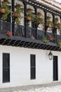 Colonial architecture in Villa de Leyva Colombia