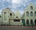 Colonial Architecture in Willemstad, Curacao Royalty Free Stock Photo