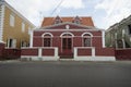 Colonial Architecture in Willemstad, Curacao Royalty Free Stock Photo