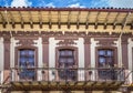 Colonial balcony in Cuenca - Ecuador