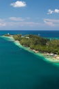 Colonial beach in Nassau, Bahamas Royalty Free Stock Photo