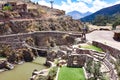 Colonial bridges spanning the river in Checacupe, Cusco, Peru Royalty Free Stock Photo