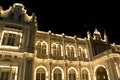 Colonial Building at Night Royalty Free Stock Photo