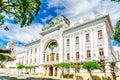 View on colonial buildings in Sucre - Bolivia Royalty Free Stock Photo