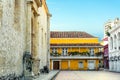 Colonial Buildings next to Cartagena Cathedral