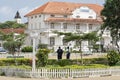 Colonial buildings of Sao Tome, Sao Tome and Principe, Africa Royalty Free Stock Photo
