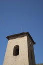 The colonial church San Francisco de Asis de Chalhuanca is located in the Plaza de Armas of Chalhuanca Peru Royalty Free Stock Photo