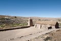 Colonial Church - Socaire - Chile Royalty Free Stock Photo