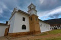 Colonial church in Villa de Leyva