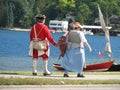 Colonial Couple in Modern Time