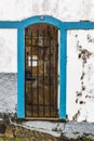 Colonial Door in Ouro Preto - Minas Gerais - Brazil