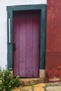 Colonial Door in Tiradentes - Minas Gerais - Brazil