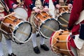Colonial drummers Royalty Free Stock Photo