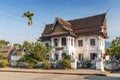 Colonial house in luang prabang in laos