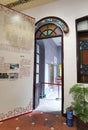 Colonial Macau Tung Sin Tong Charitable Society Macao Art Deco Architecture Color Pattern Glass Window Geometry Basic Shapes