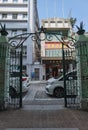 Colonial Macau Tung Sin Tong Charitable Society Macao Art Deco Architecture Color Pattern Glass Window Geometry Basic Shapes