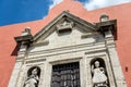 Colonial Mexican Facade Royalty Free Stock Photo