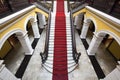 Colonial staircase at Archbishop's Palace in Lima, Peru Royalty Free Stock Photo