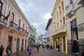 Colonial streets of Quito