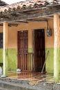 Colonial style architecture in VIlcabamba Ecuador