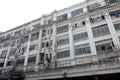 Colonial style building built in 1930, Park Street in Kolkata, Royalty Free Stock Photo