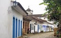 Colonial style old center of Paraty, Brazil