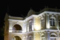 Colonial Town Hall at Night