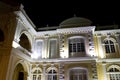 Colonial Town Hall at Night