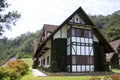 Colonial Tudor Style Mansion Royalty Free Stock Photo