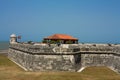 Colonial Wall of Cartagena de Indias. Colombia Royalty Free Stock Photo