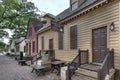 Colonial Williamsburg Jewelry store at Dusk