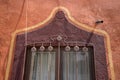 Colonial window style in mexico