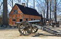 Colonist Fort, Jamestown Settlement, Williamsburg, Virginia Royalty Free Stock Photo