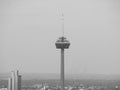 Colonius (TV tower) in Koeln, black and white