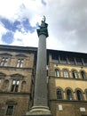 The column of Justice, colonna della Giustizia in Florence.