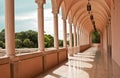 Colonnade Royalty Free Stock Photo