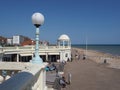 Colonnade on the beach in Bexhill on Sea