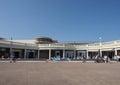 Colonnade on the beach in Bexhill on Sea