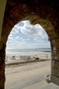 Colonnade on beach front, Bournemouth, Dorset