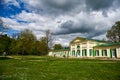 Colonnade building in Frantiskovy Lazne Royalty Free Stock Photo