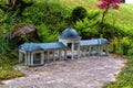 Colonnade of Carolina spring - Boheminium Miniature Park Royalty Free Stock Photo