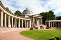 Colonnade and Chapel Royalty Free Stock Photo