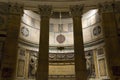 Colonnade detail inside Pantheon