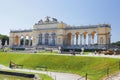 The colonnade Gloriette , Schoenbrunn Palace Royalty Free Stock Photo
