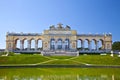 The colonnade Gloriette. Vienna, Austria