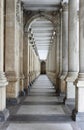 Colonnade in Karlovy Vary Royalty Free Stock Photo